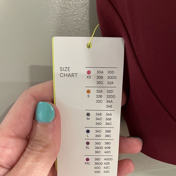 All In Motion NWT High Support Sports Bra 38C - Picture 9 of 10